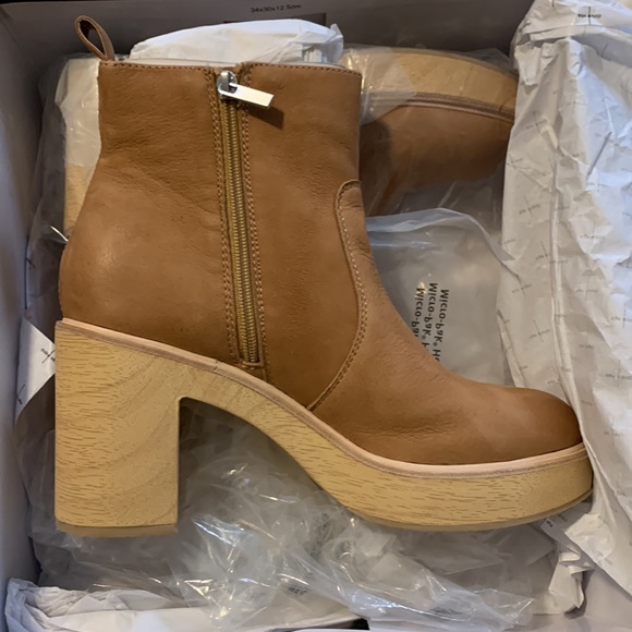 Dolce Vita Cecile praline nubuck boot, sz 9.5, new in box from Anthropologie - Picture 6 of 12